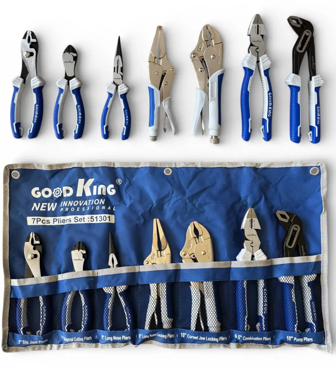 Good King 7 Parça Profesyonel Pense ve El Aleti Seti