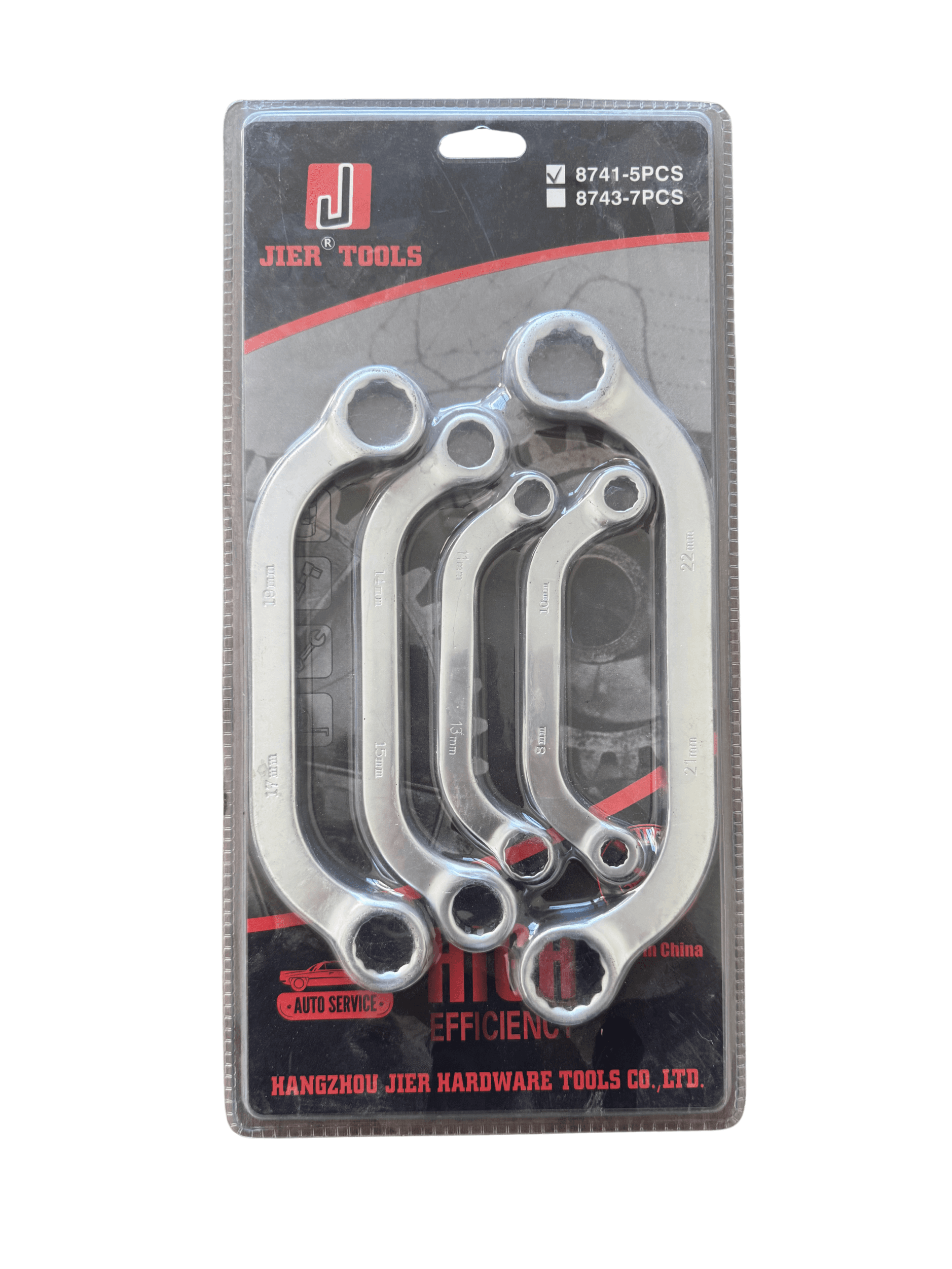 JIER TOOLS Ay Anahtar Takımı 5 Parça 