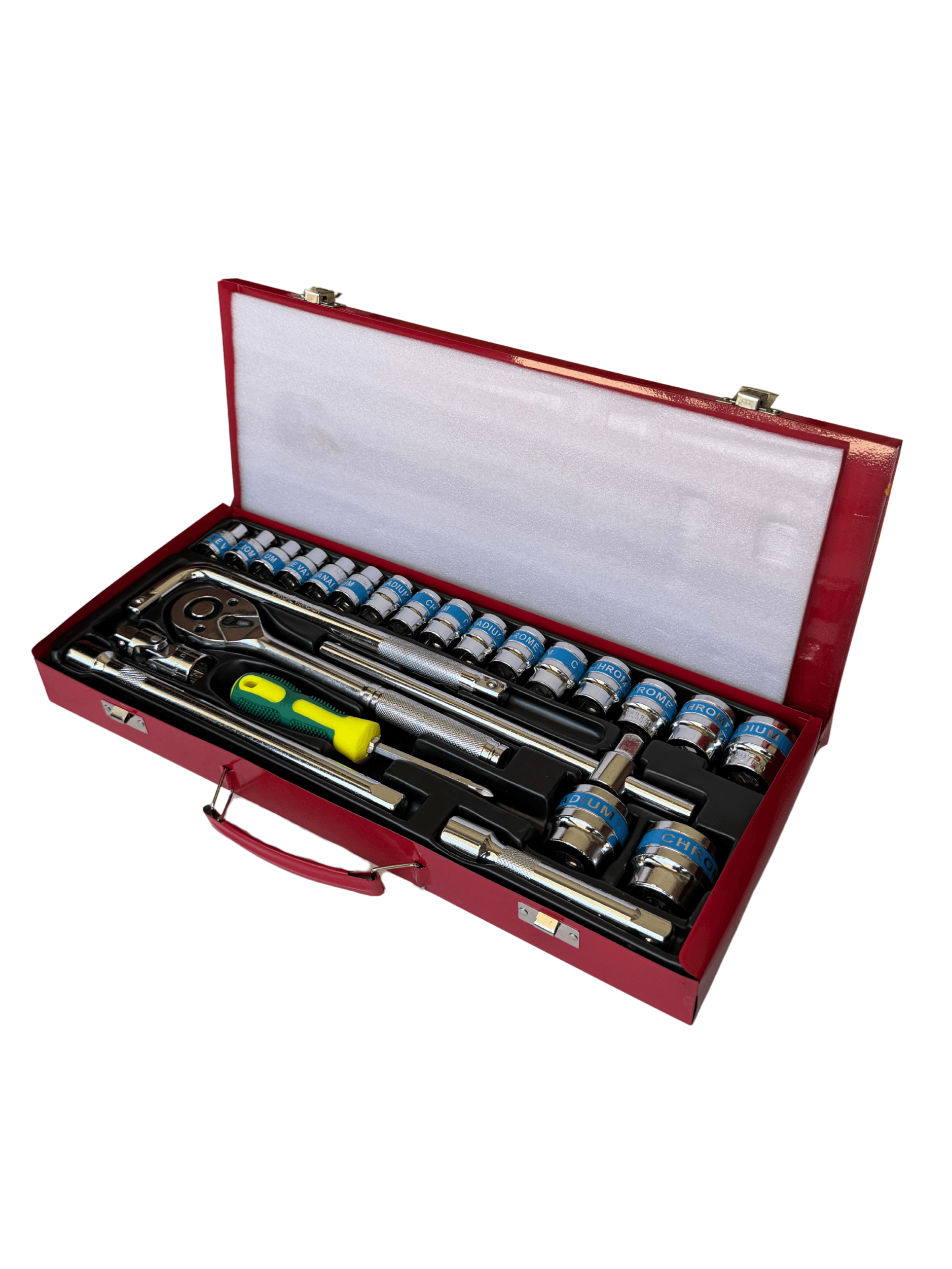 25 Parça 1/2" Cırcır Lokma Anahtar Seti 