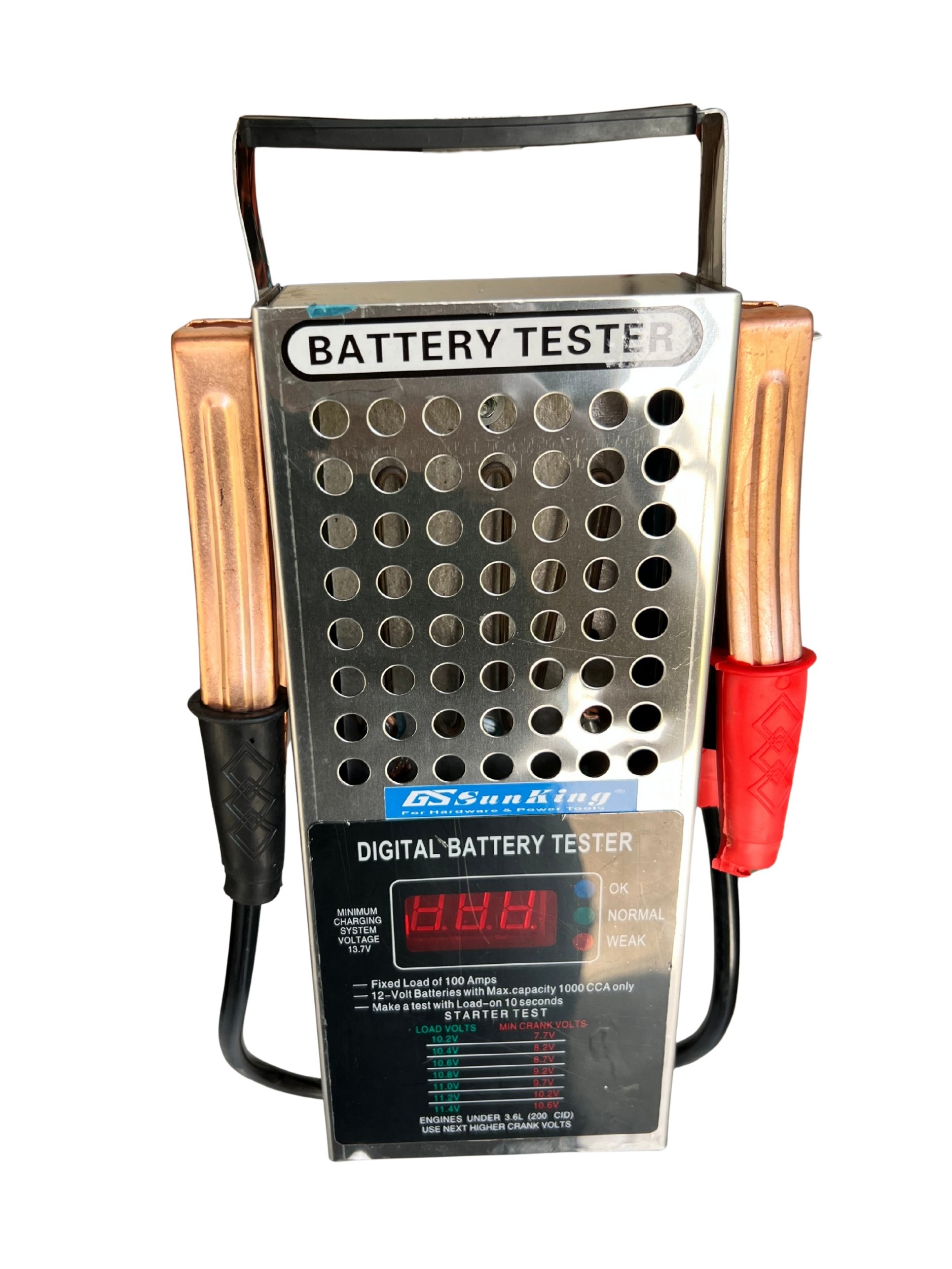 GESİ BT-200D Dijital Akü Test Cihazı (12V - 200A)