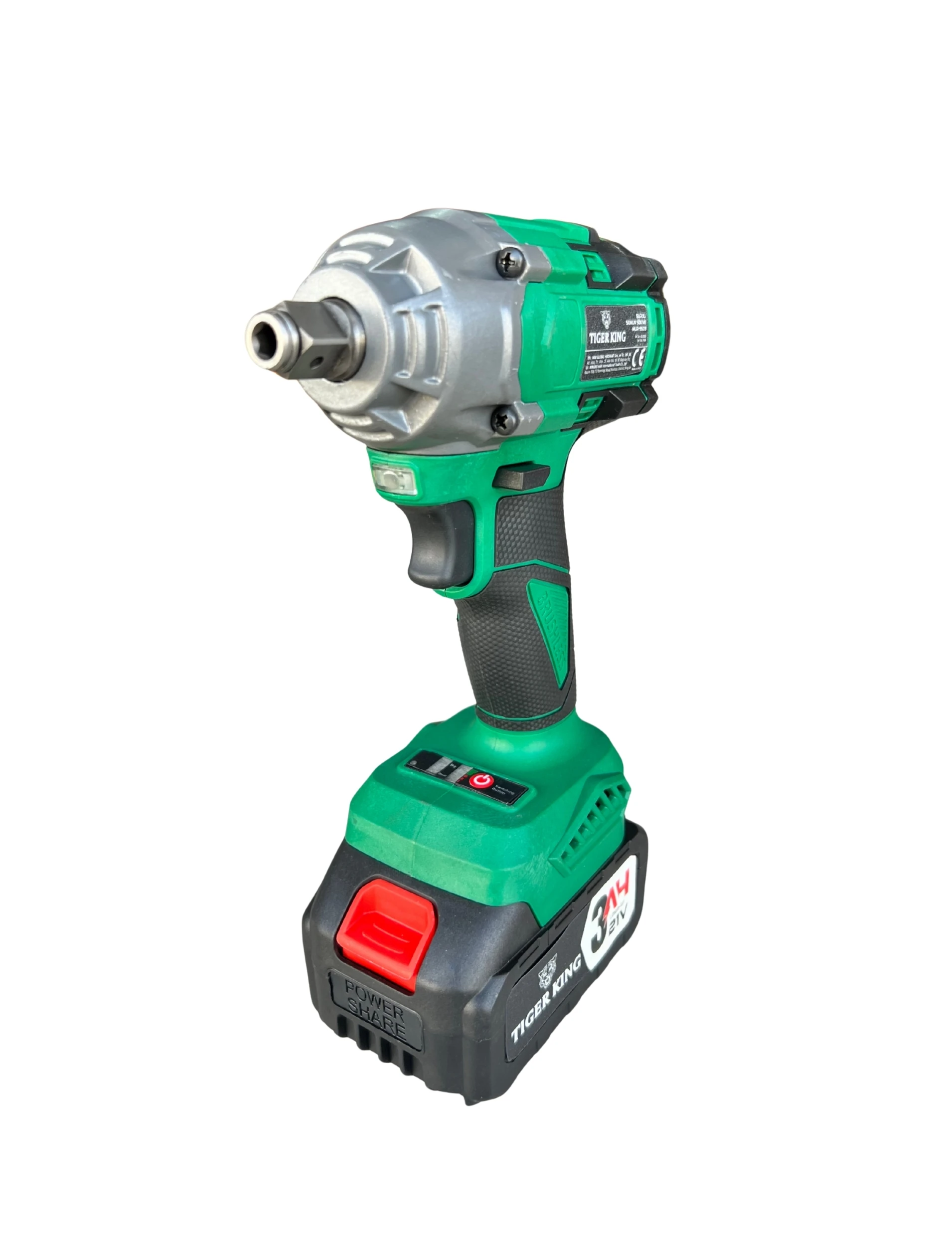 TIGER KING 21V Kömürsüz Şarjlı Somun Sökme / Darbeli Anahtar Seti