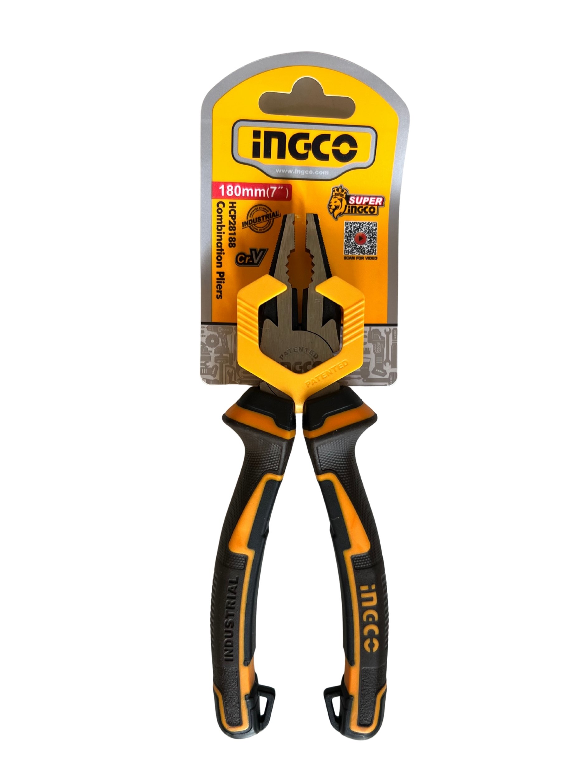 Ingco Profesyonel Kombine Pense 180 mm (7")