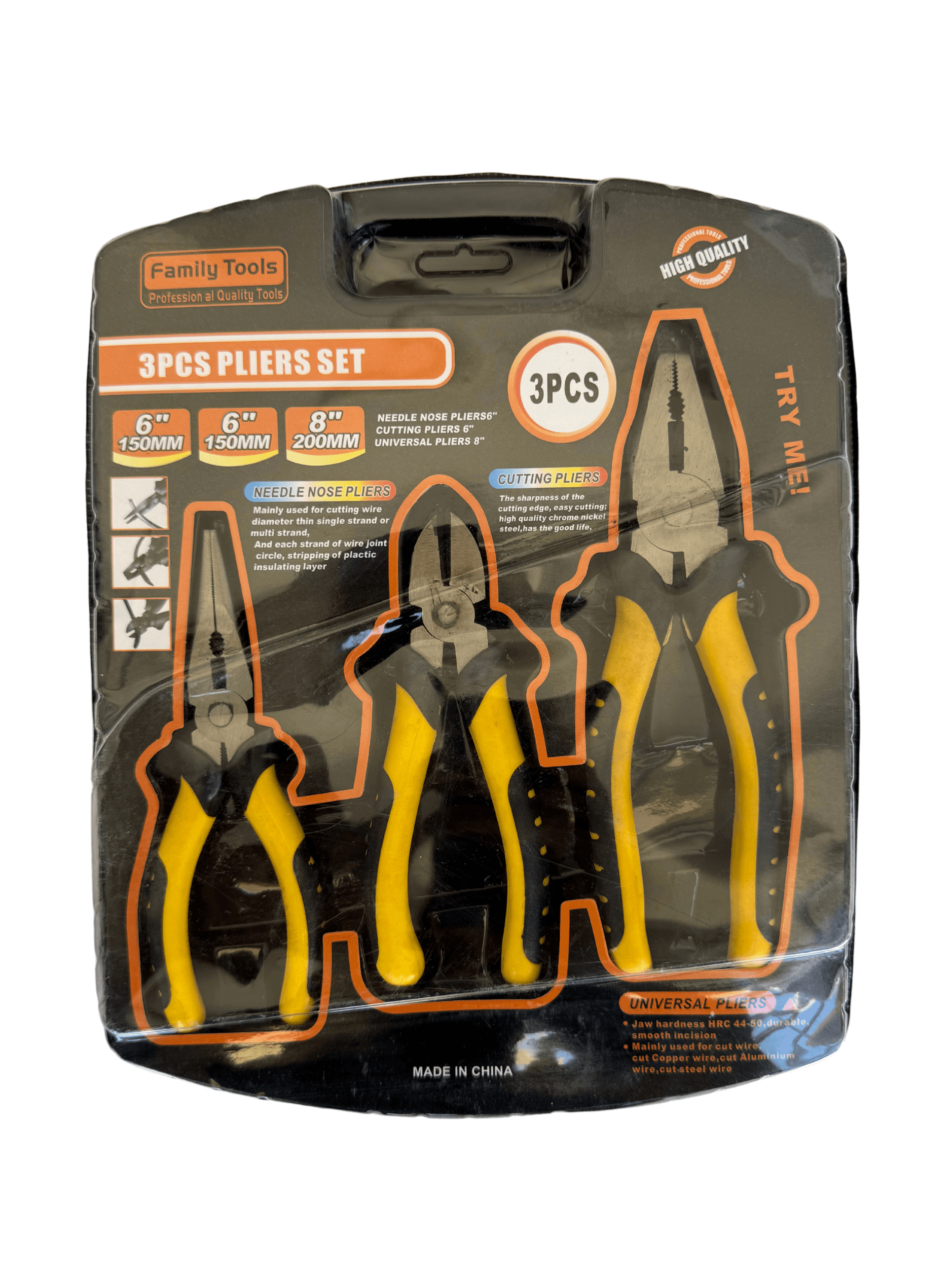 Family Tools 3'lü Pense Seti: 