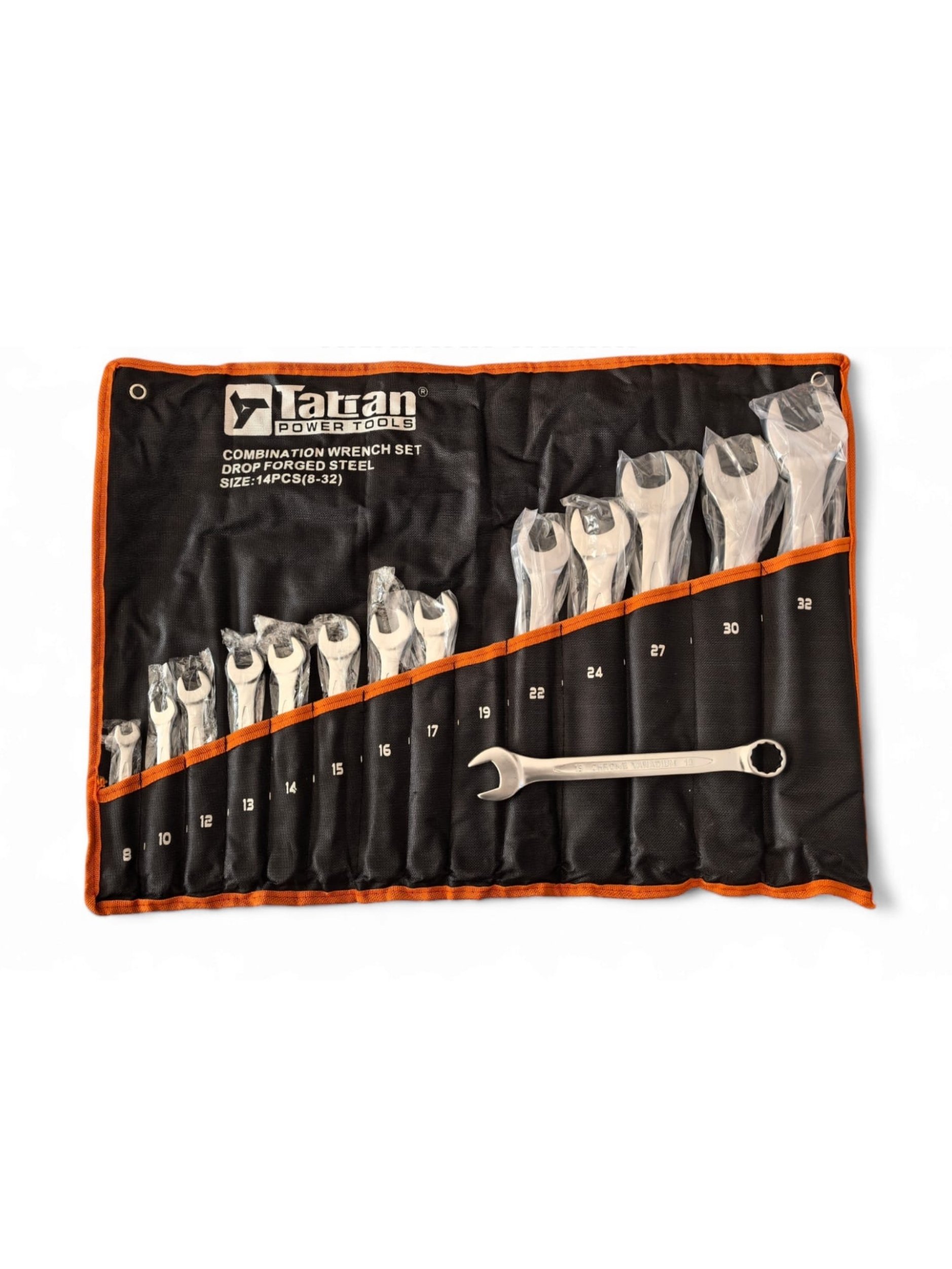  14 Parça Kombine Bez Anahtar Takımı (8-32 mm)