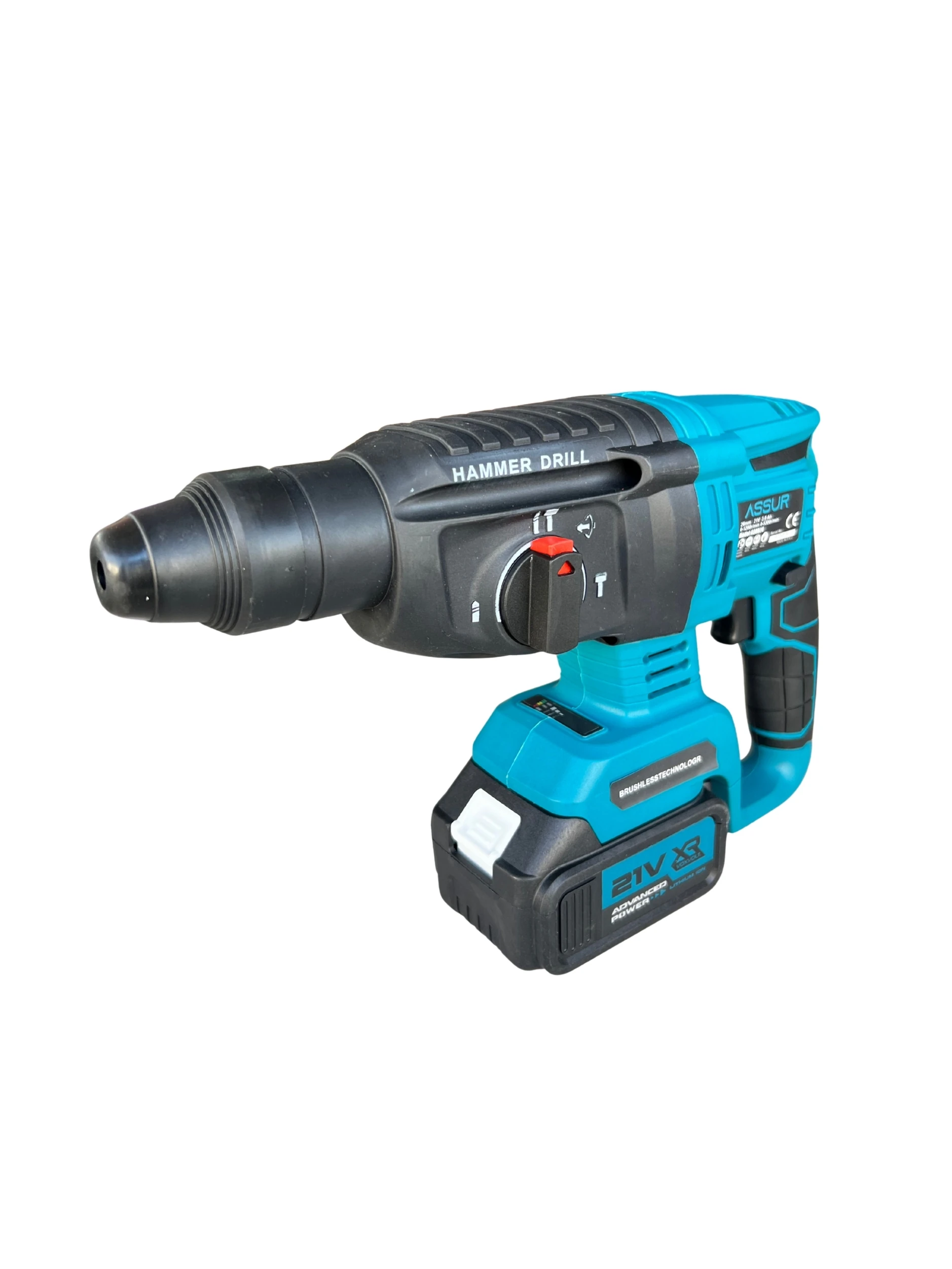 ASSUR 21V BRUSHLESS Akülü SDS-Plus Kırıcı/Delici