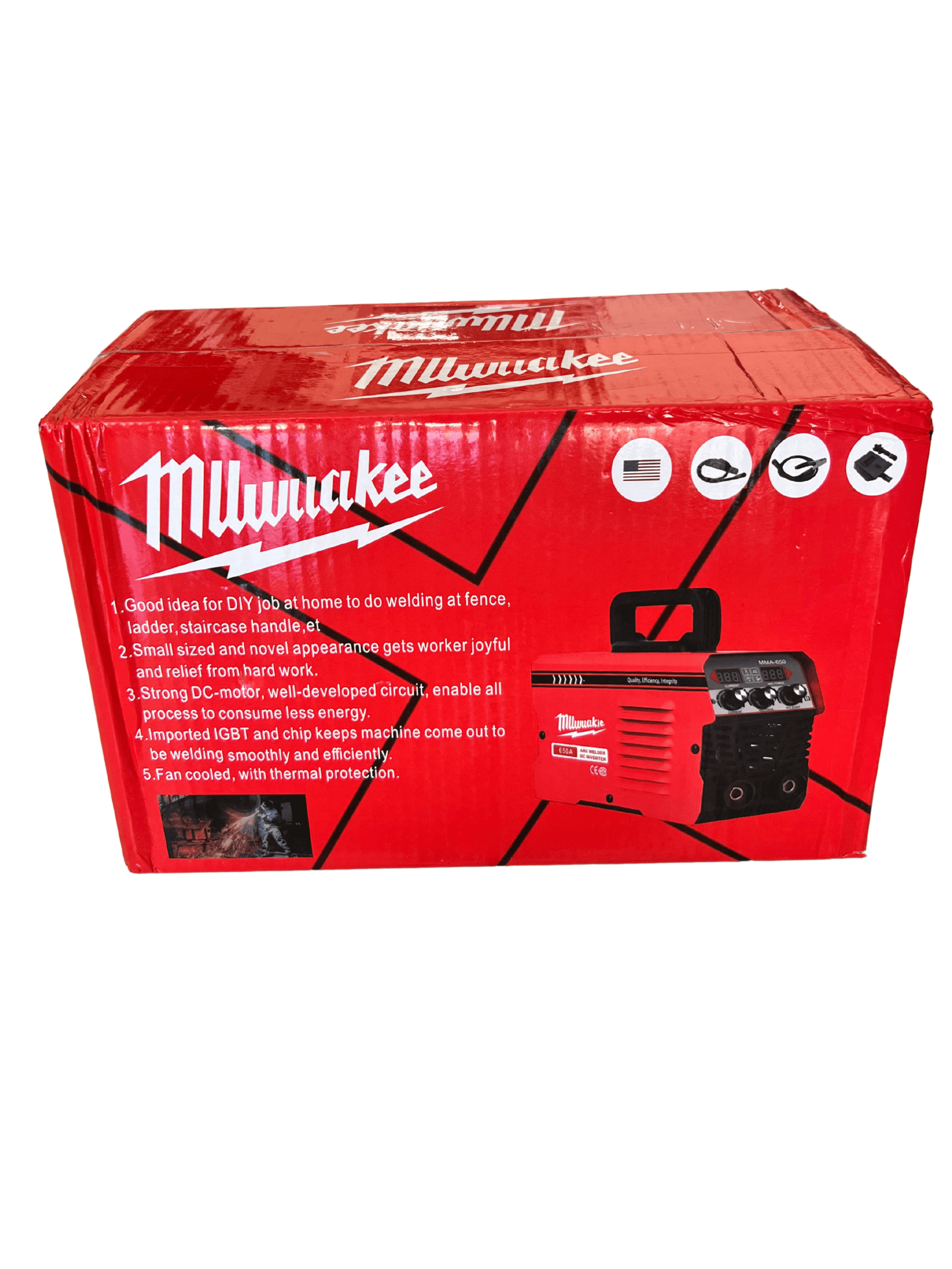 Milwaukee İnverter 250 Amper Kaynak Makinesi 