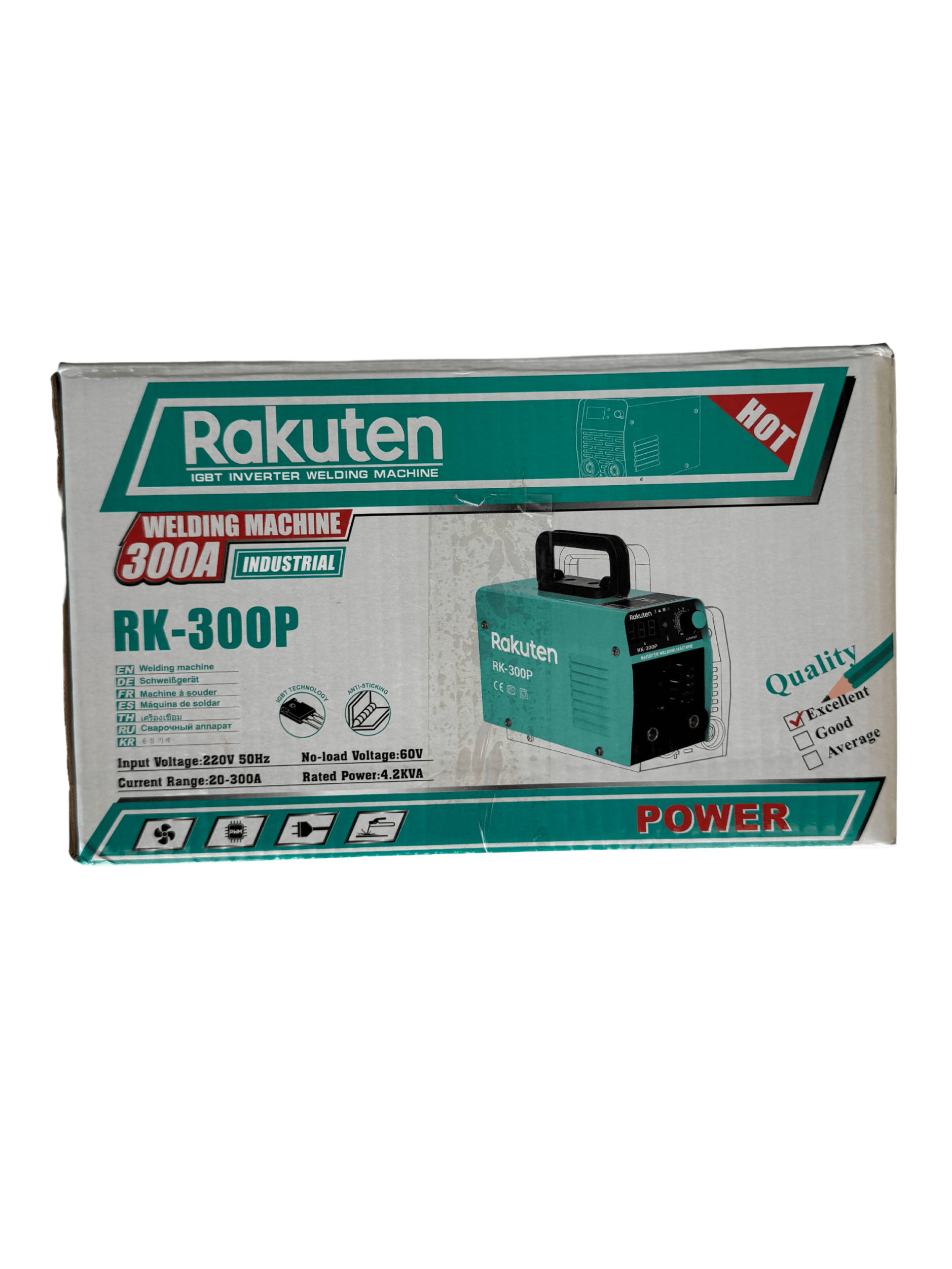 Rakuten RK-300P IGBT İnverter Kaynak Makinesi –