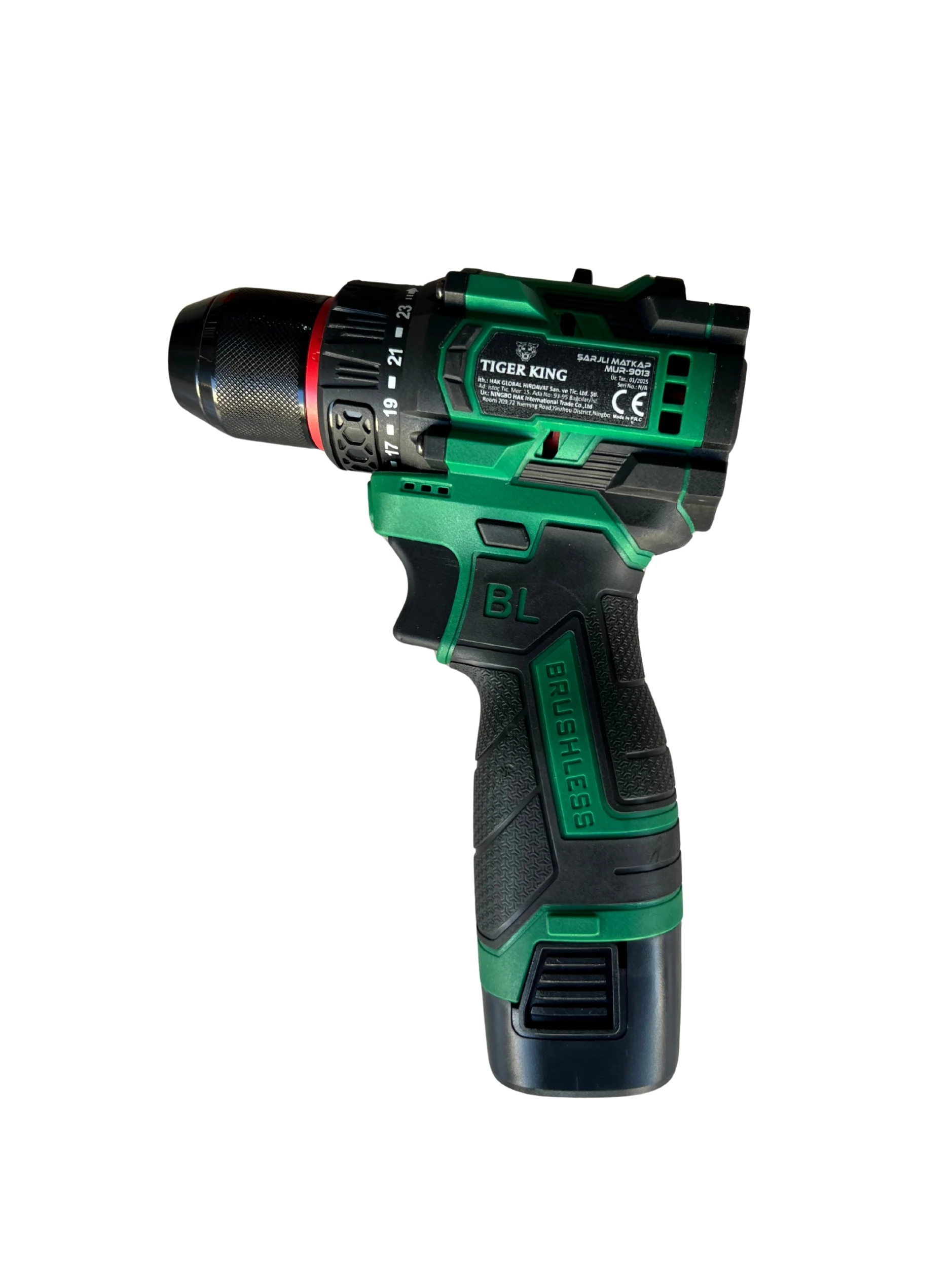 TIGER KING 16.8V Kömürsüz Şarjlı Matkap Seti 