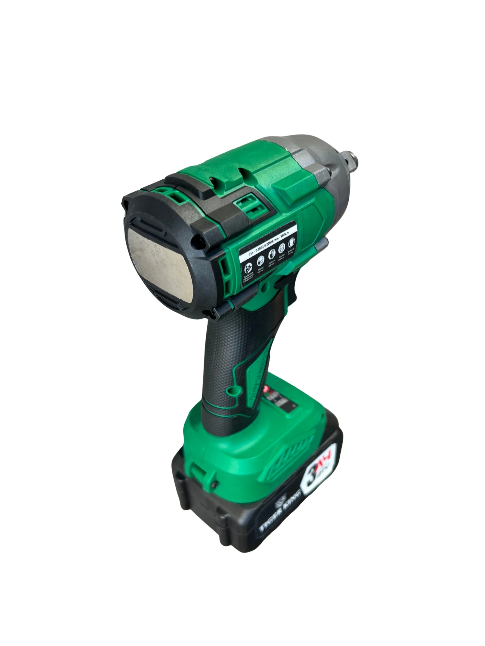 TIGER KING 21V Kömürsüz Şarjlı Somun Sökme / Darbeli Anahtar Seti