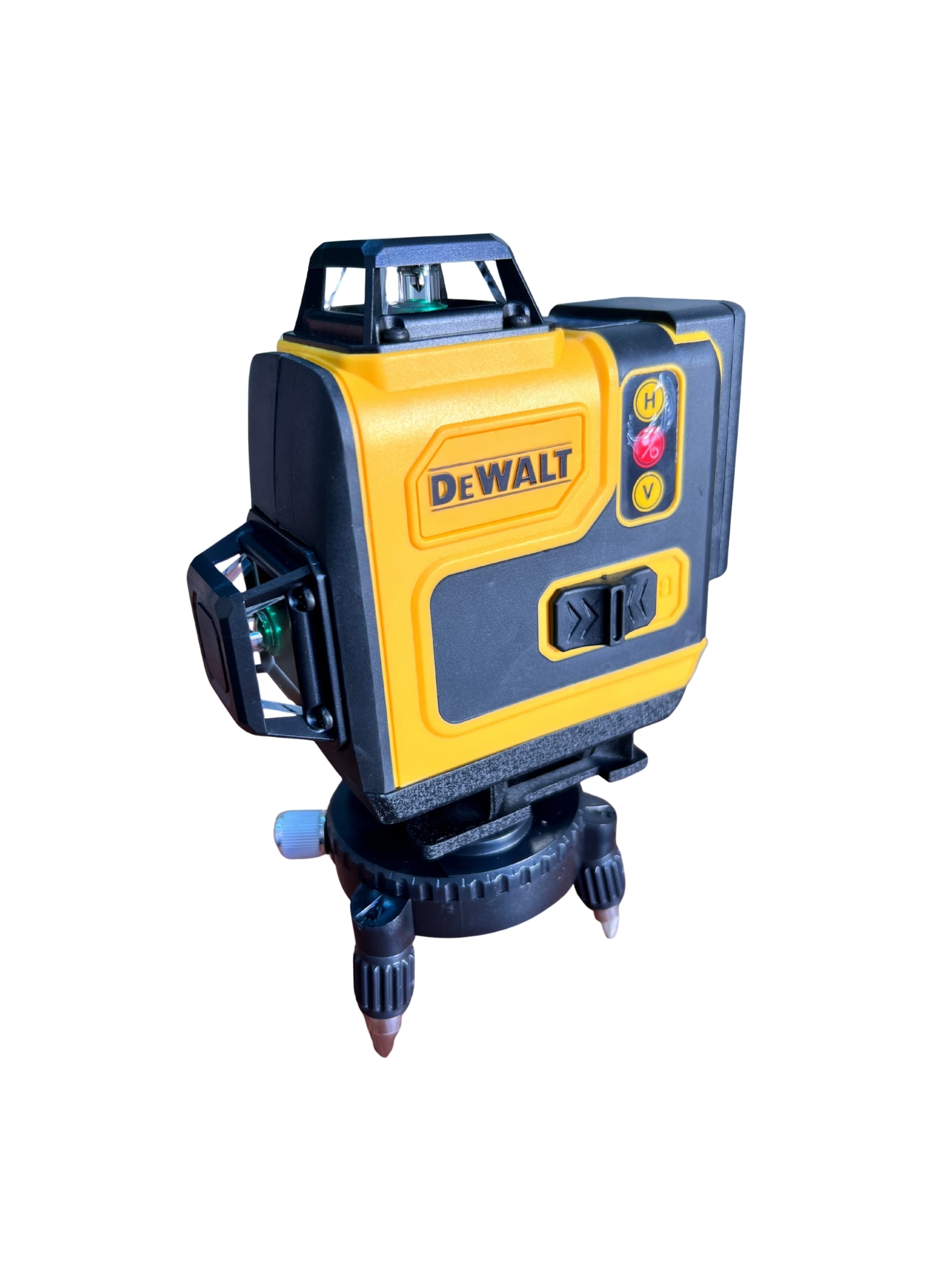 Dewalt 16 Çizgili 360° Yeşil Lazer Nivelatör Seti (Kumandalı)