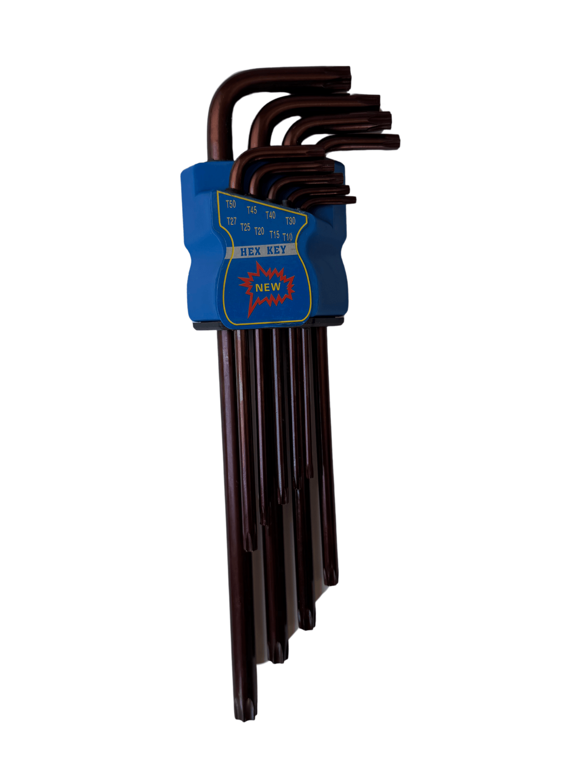 9 Parça Delikli Torx (Alyen) Anahtar Seti