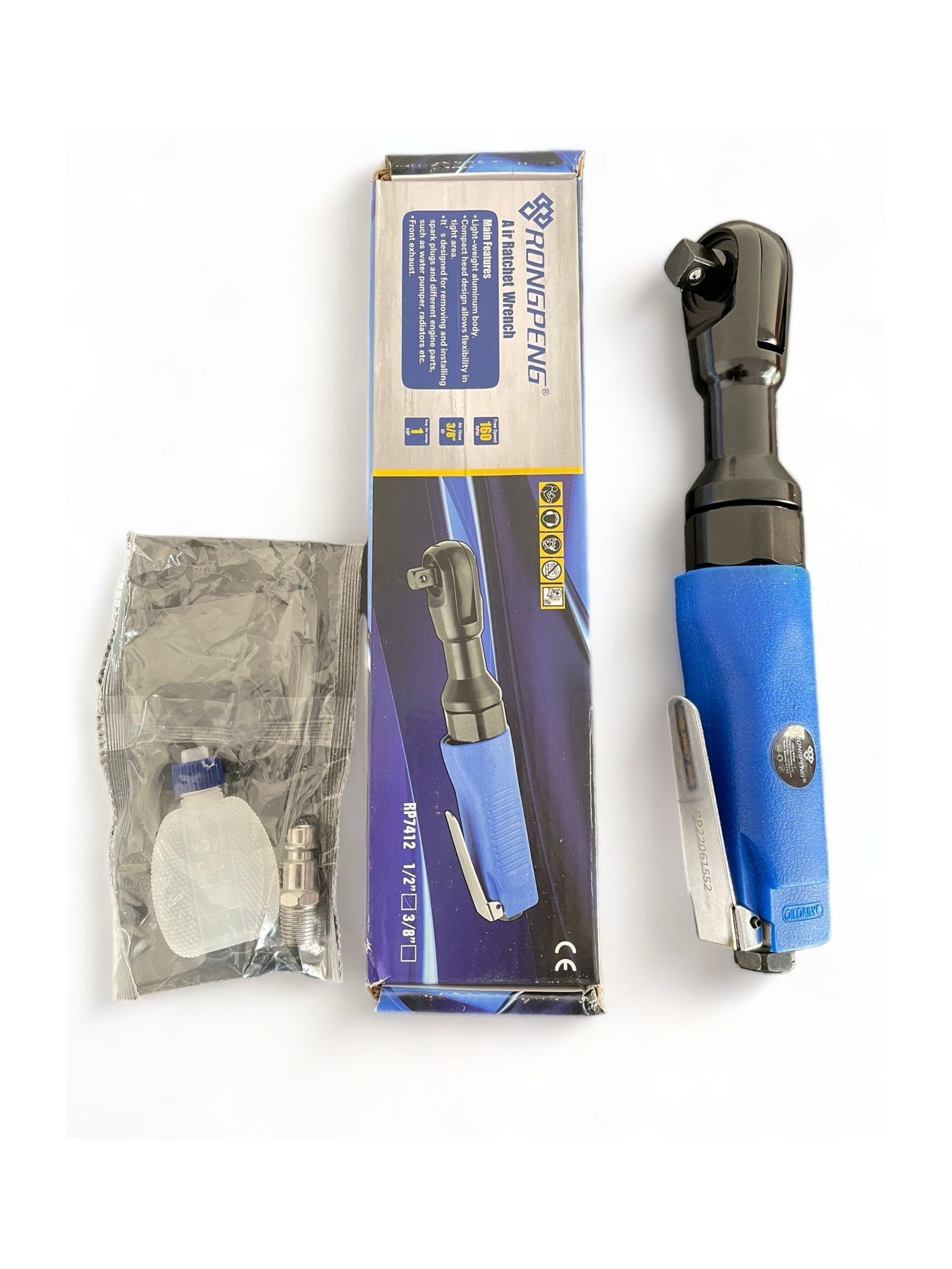 RONPENG R7412 1/2" Havalı Cırcır Anahtarı 