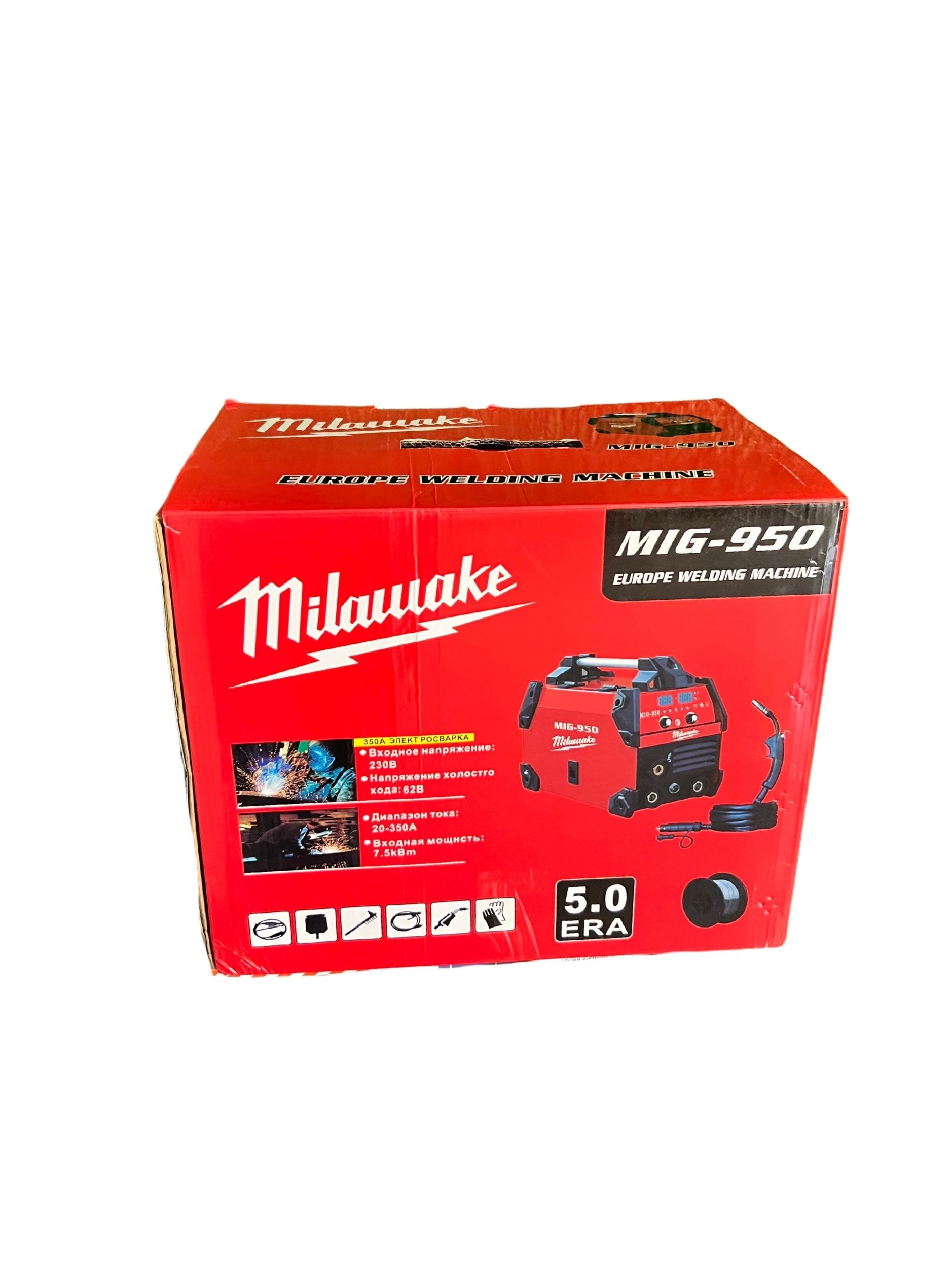 Milwaukee MIG-950 350 Amper Gazsız Gazaltı ve Elektrot Kaynak Makinesi