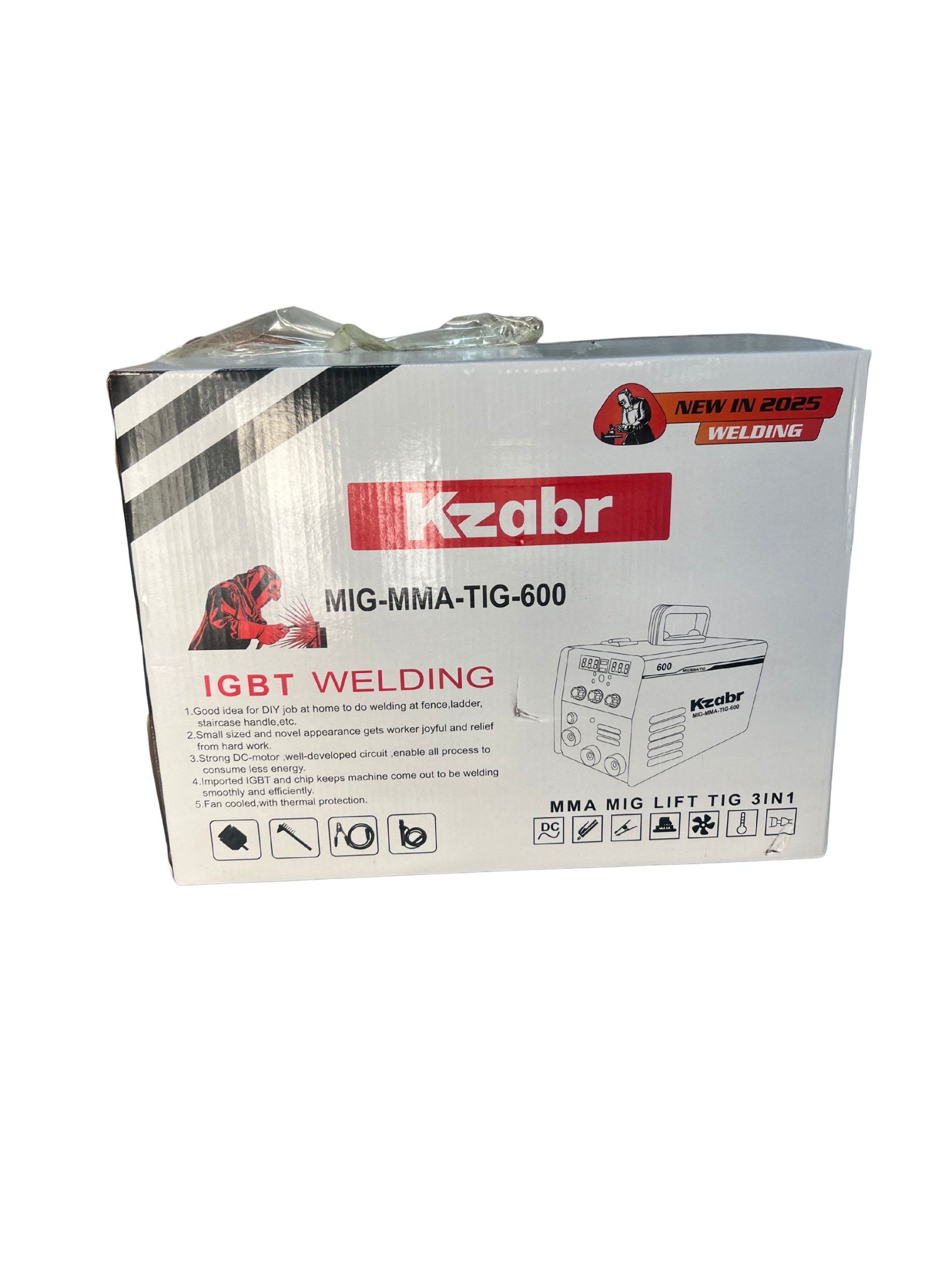 Kzabr Professional MIG MMA-600 Yeni Nesil Kaynak Makinesi 