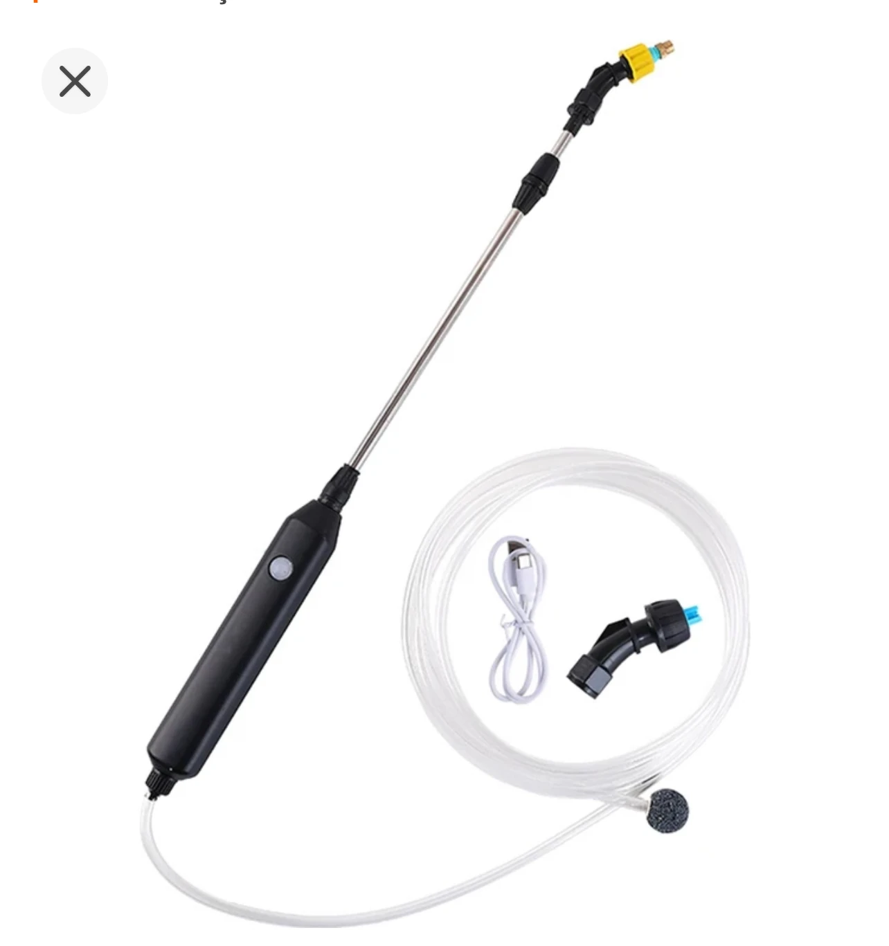 Bahçecilik El Tipi Bahçe Püskürtücü Tabanca Sulama Sprey Şişesi Eki