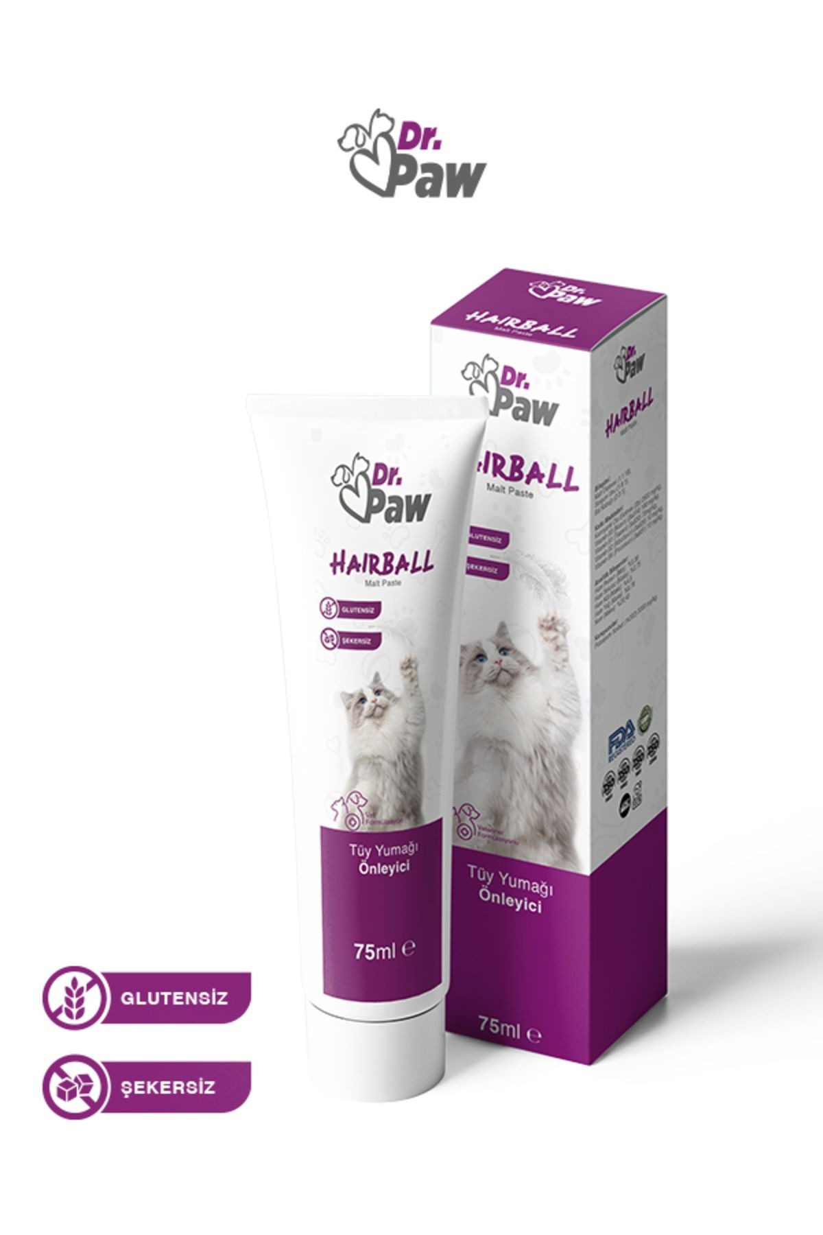 Hairball Malt Paste + Derma H Plus + Relax Plus: Tam Destek Üçlüsü