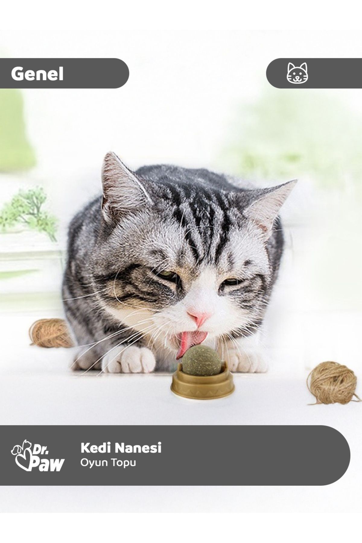 Kedi Nanesi Oyun Topu – Kediniz İçin Eğlenceli ve Doğal Bir Oyun Arkadaşı!