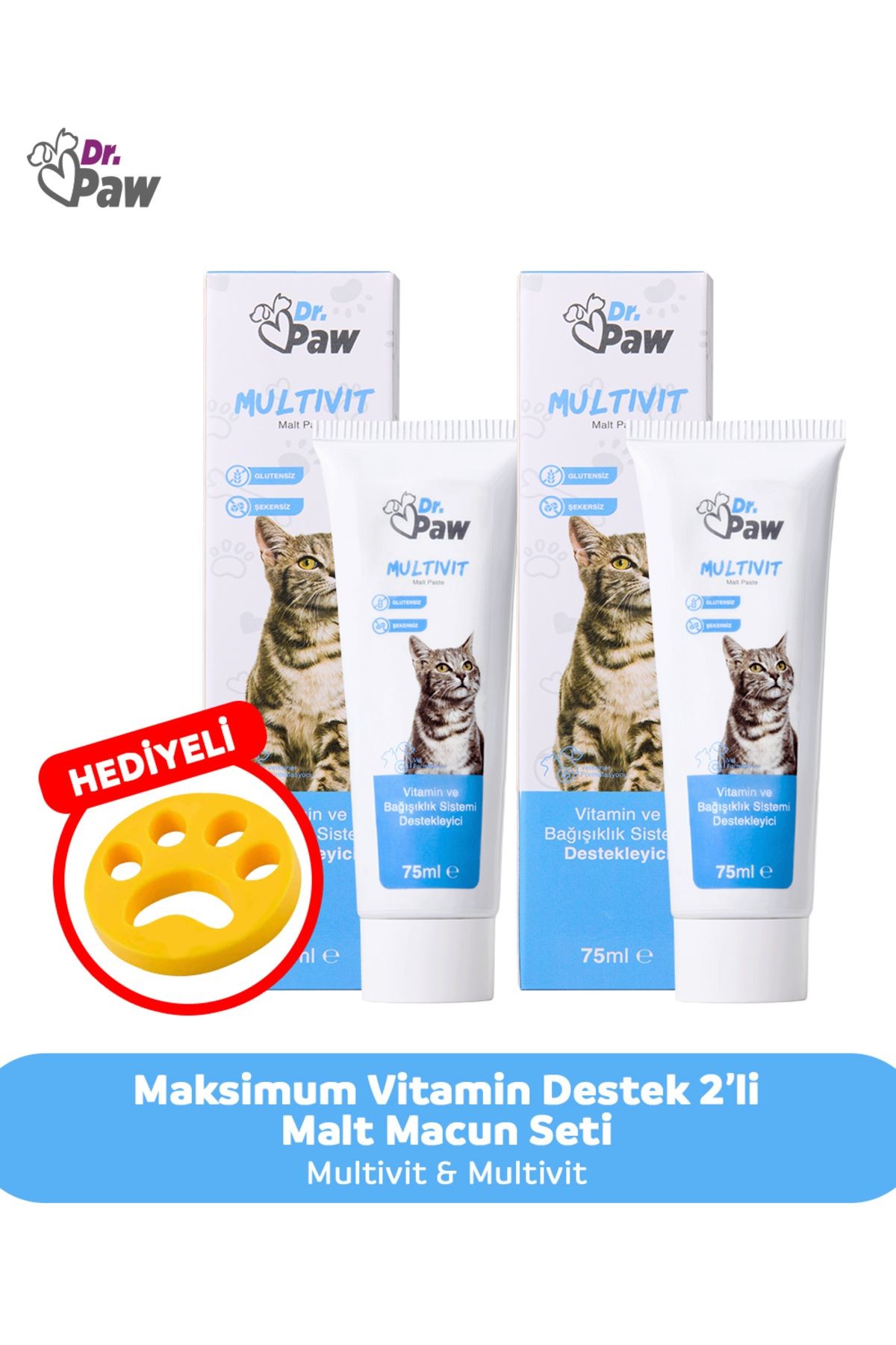 Maksimum Vitamin Destek 2’li Malt Macun Seti (Multivit & Multivit)