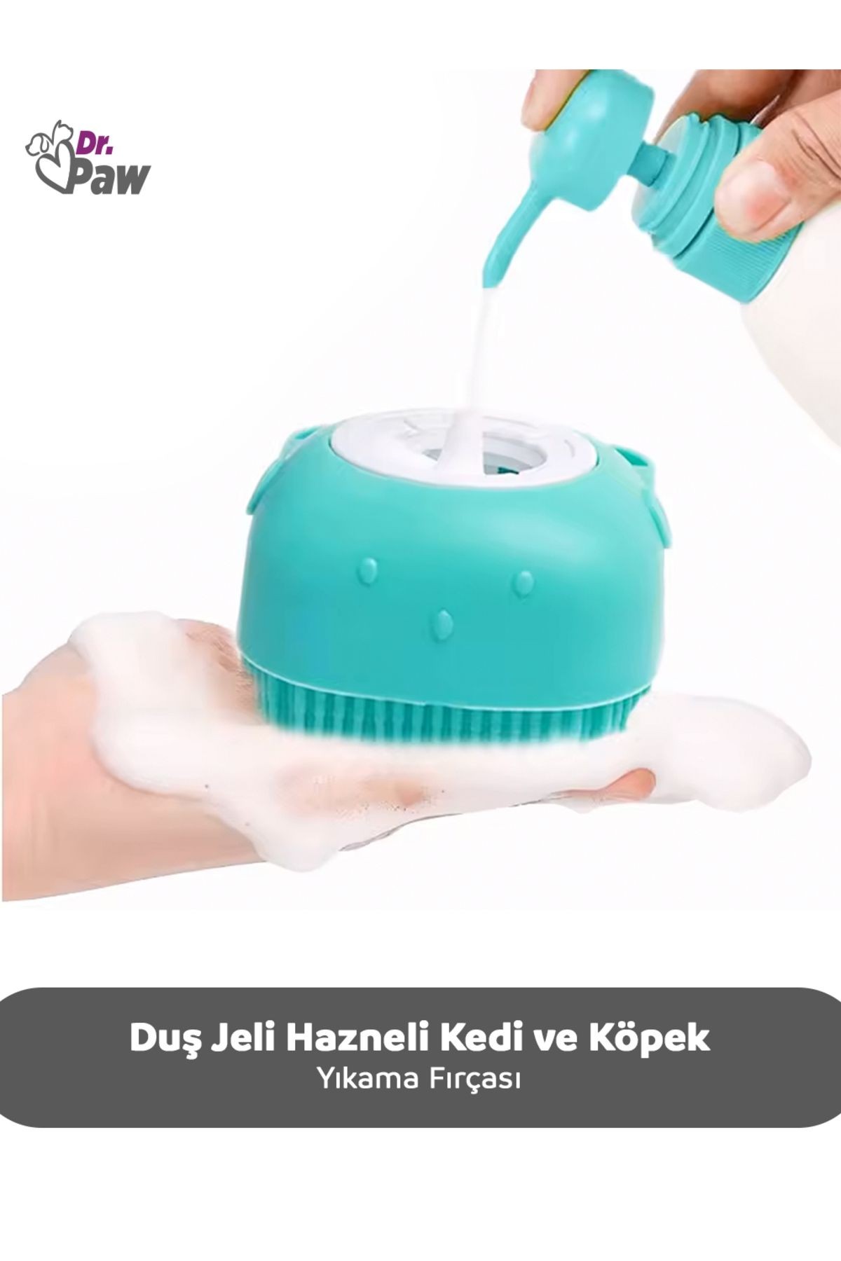 Duş Jeli Hazneli Banyo ve Masaj Fırçası