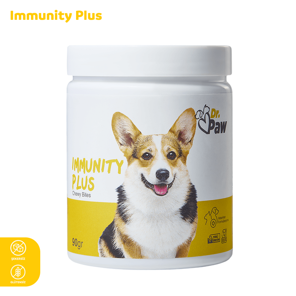 Immunity Plus: Bağışıklık Sistemi Destekleyici Çiğnenebilir Tablet (Küçük Irk)