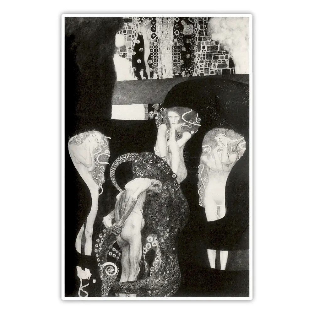 Hukuk - Gustav Klimt Poster