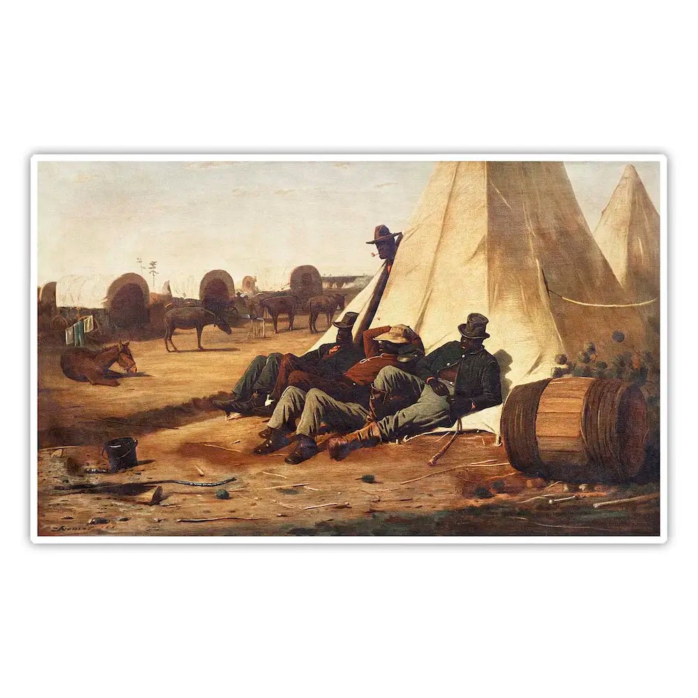 Güneşli Taraf - Winslow Homer Poster