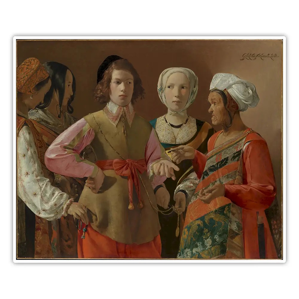 Falcı Kadın - Caravaggio Poster
