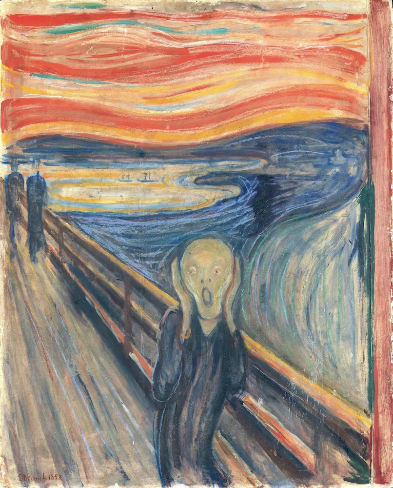 Çığlık - Edvard Munch Poster