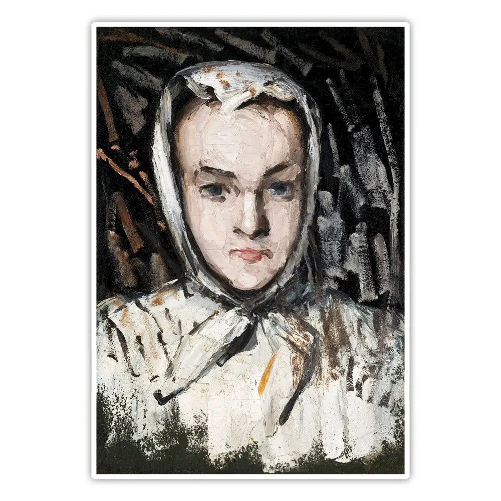 Marie Cézanne Portresi - Paul Cézanne Poster