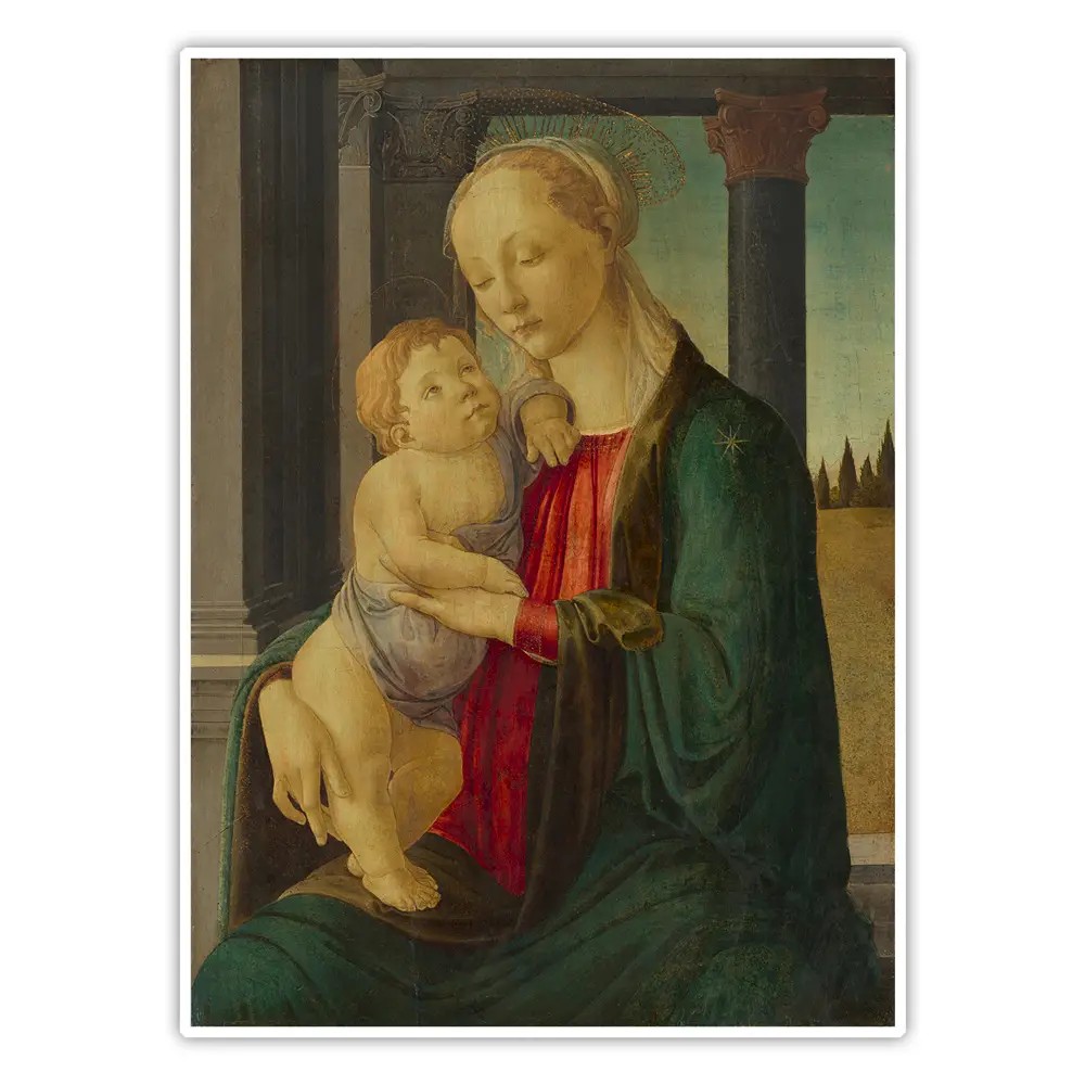 Meryem ve Çocuk İsa - Sandro Botticelli Poster