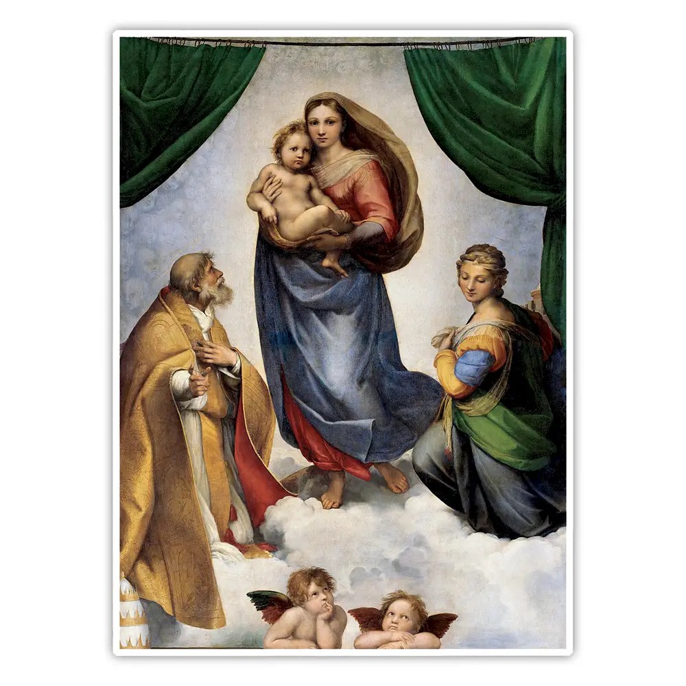 Sistina Madonnası - Raphael Poster