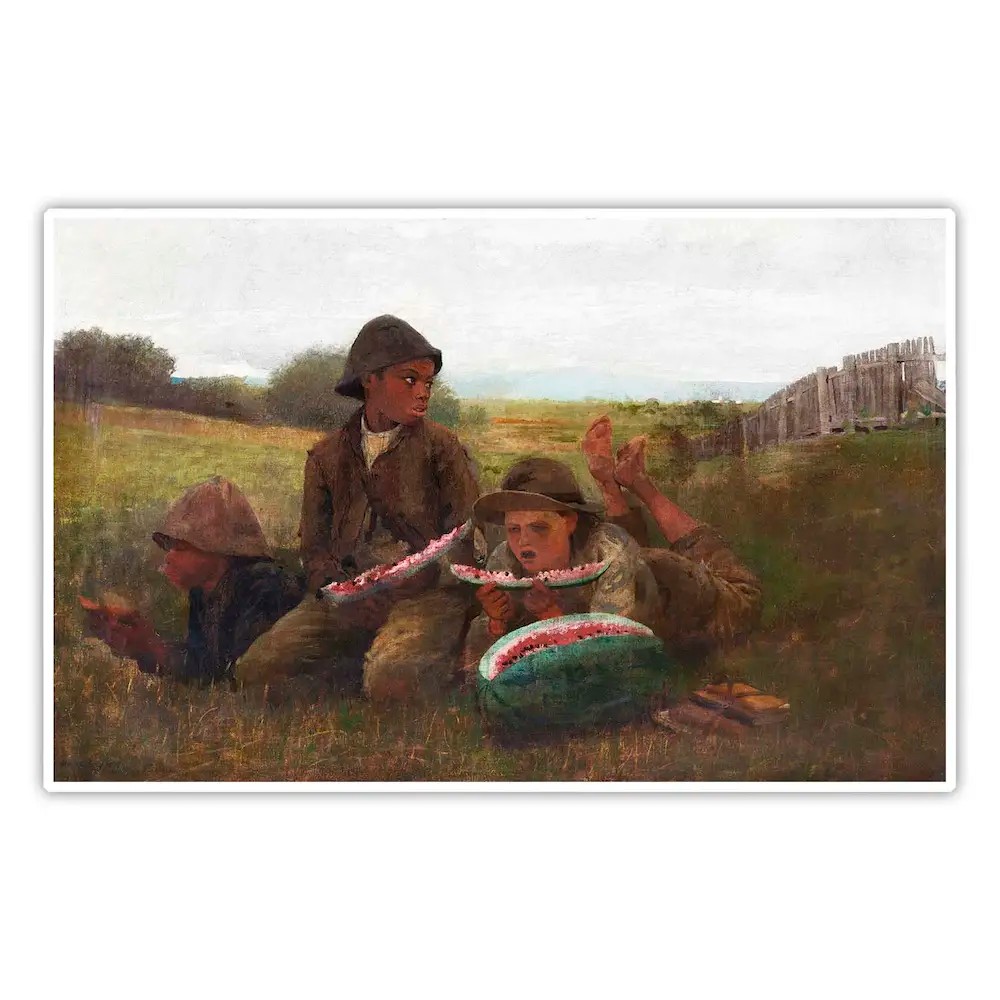 Karpuzcu Çocuklar - Winslow Homer Poster