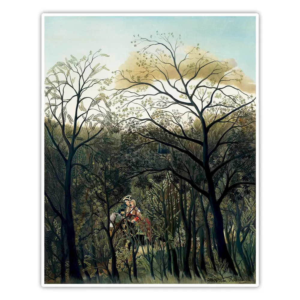 Ormanda Randevu - Henri Rousseau Poster