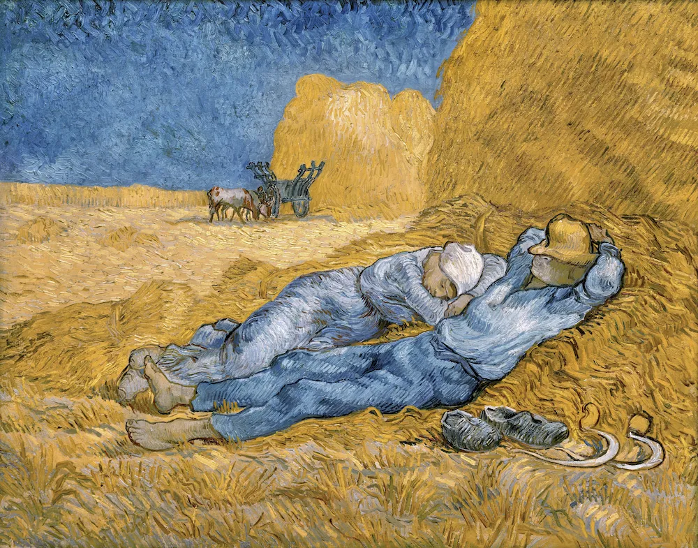 Öğle Uykusu - Vincent van Gogh Poster