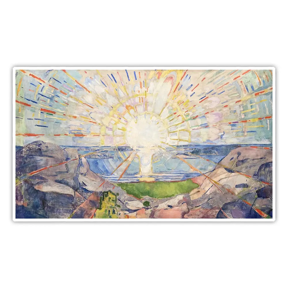 Güneş - Edvard Munch Poster