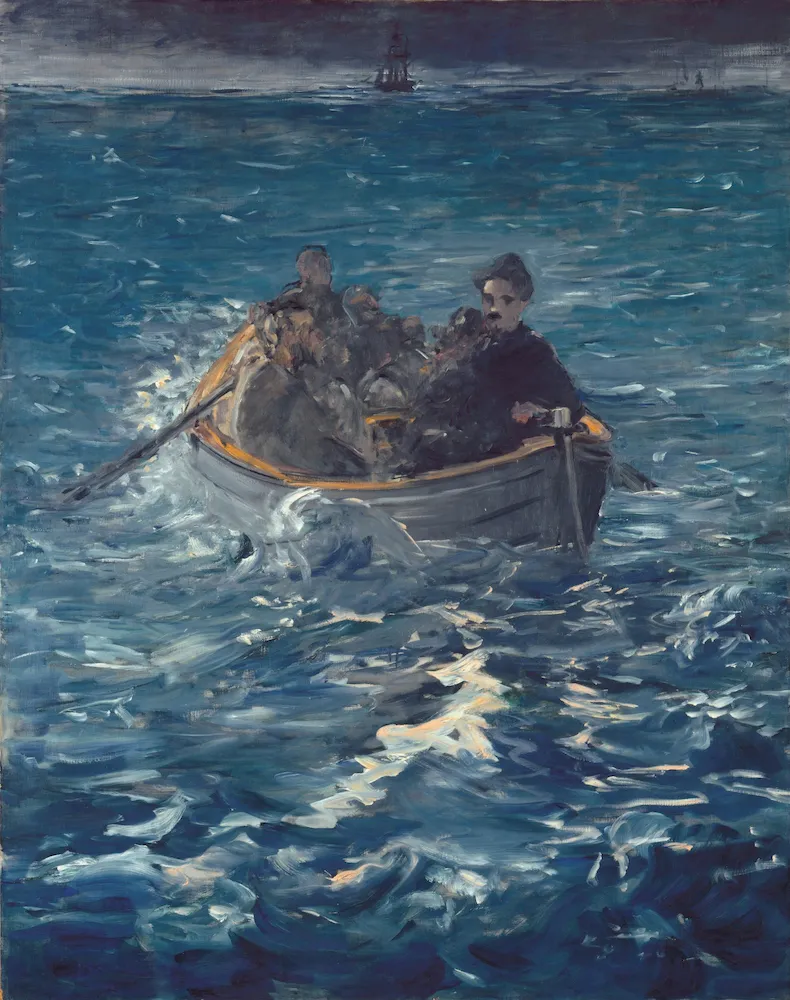 Henri Rochefort’un Kaçışı - Édouard Manet Poster