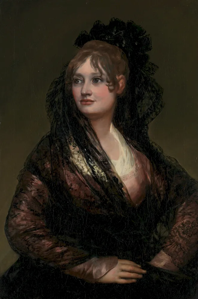 Doña Isabel'in Portresi - Francisco de Goya Poster