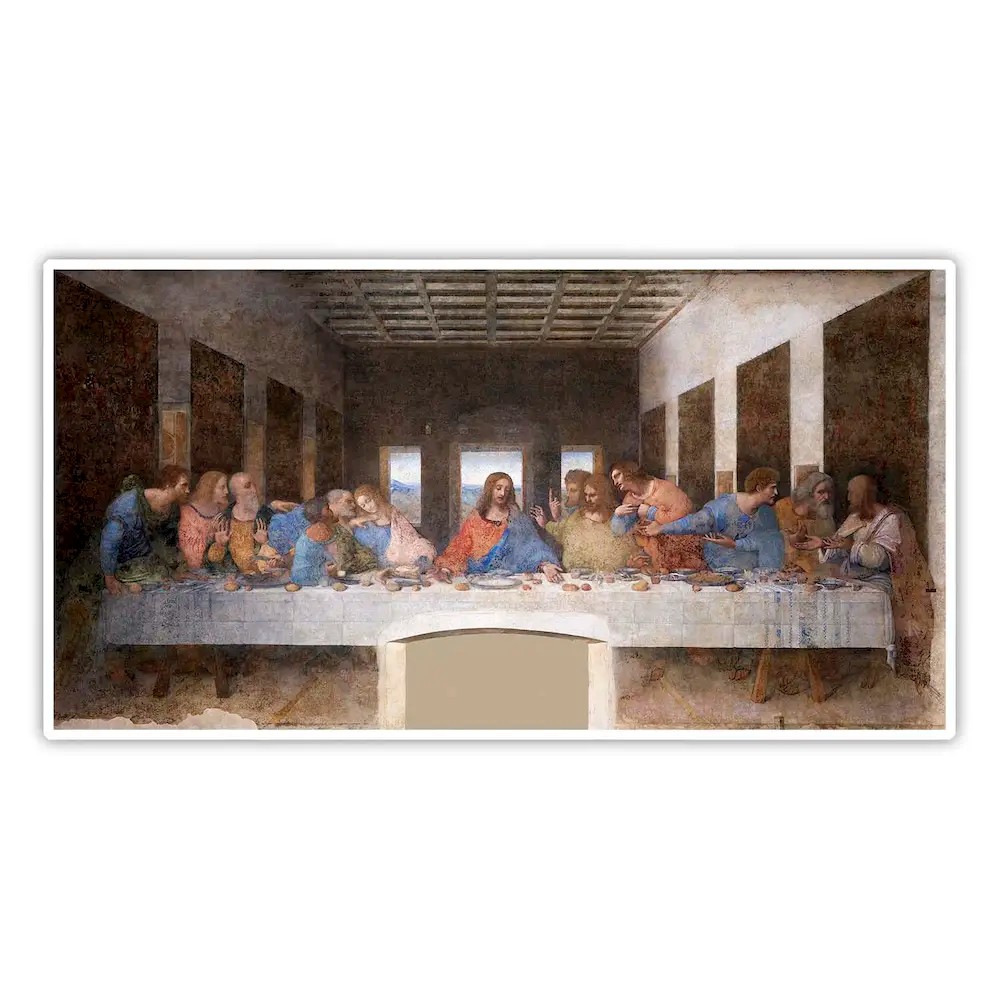 Son Akşam Yemeği - Leonardo da Vinci Poster