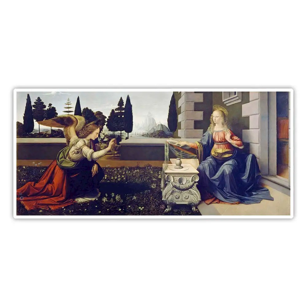 Müjde - Leonardo da Vinci Poster