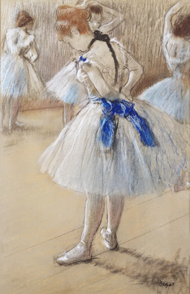 Dansçı - Edgar Degas Poster