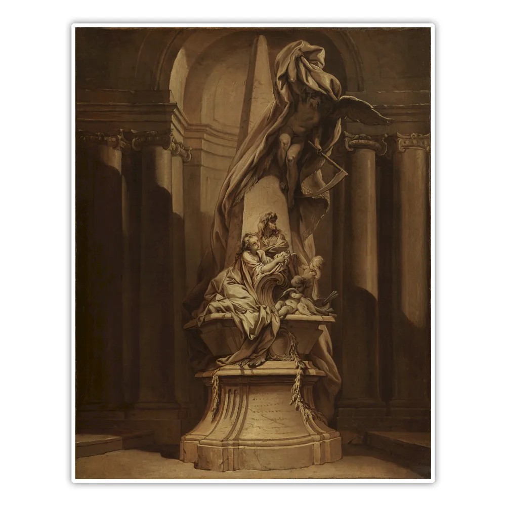 Mignard Anıtı - François Boucher Poster