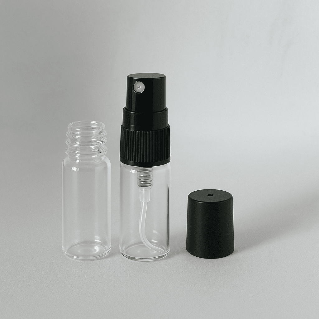 Tester 3ml Vidalı Şişe (5li Paket)