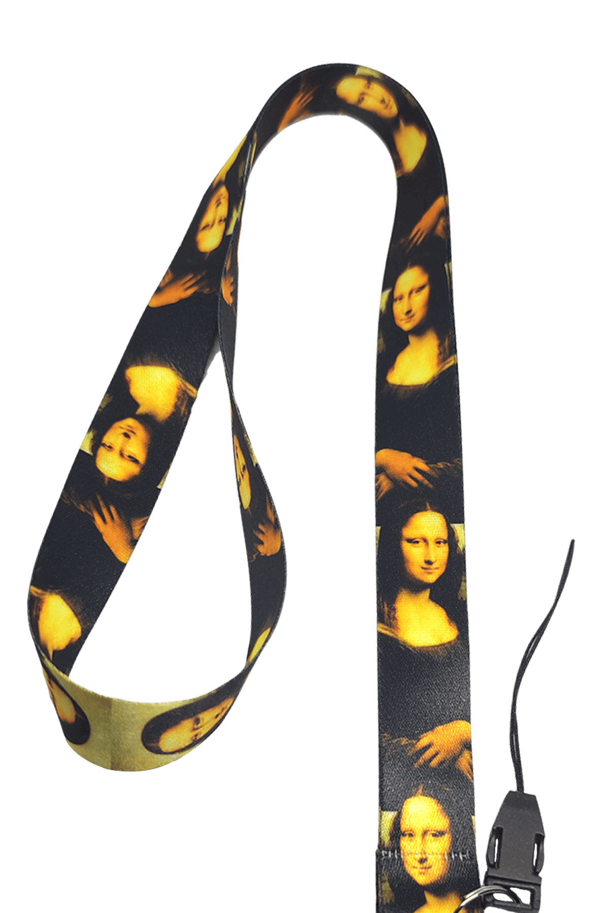 Mona Lisa Desenli Boyun Ipi Ve Telefon Askısı