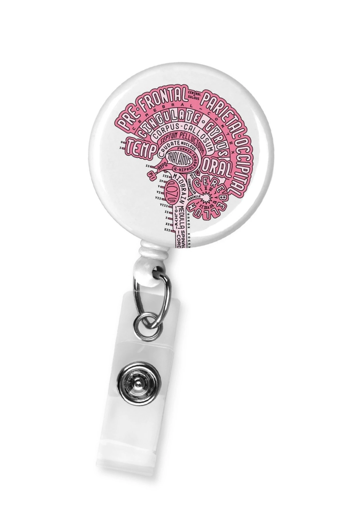 Cortex Beyin Pre Frontal Damla Yoyo Yaka Kartı