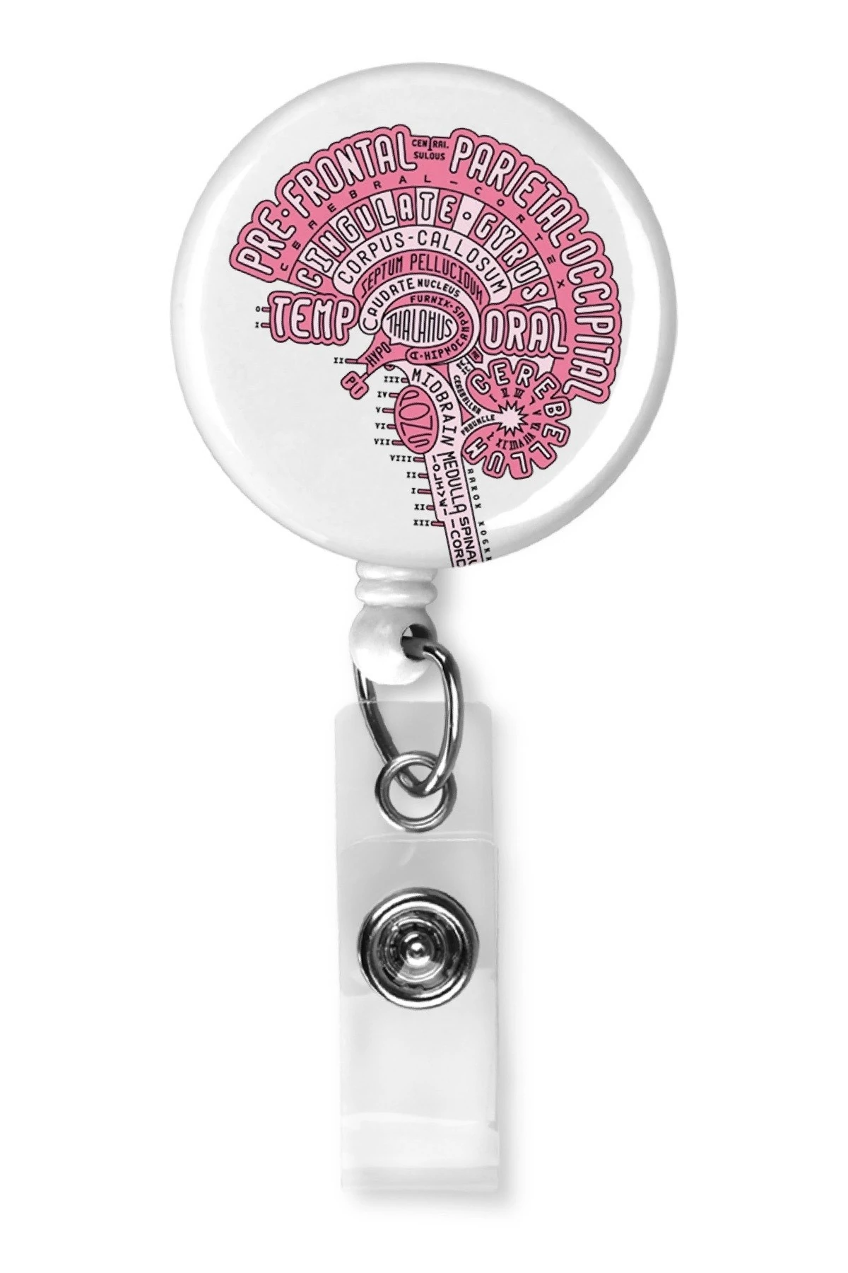 Cortex Beyin Pre Frontal Damla Yoyo Yaka Kartı