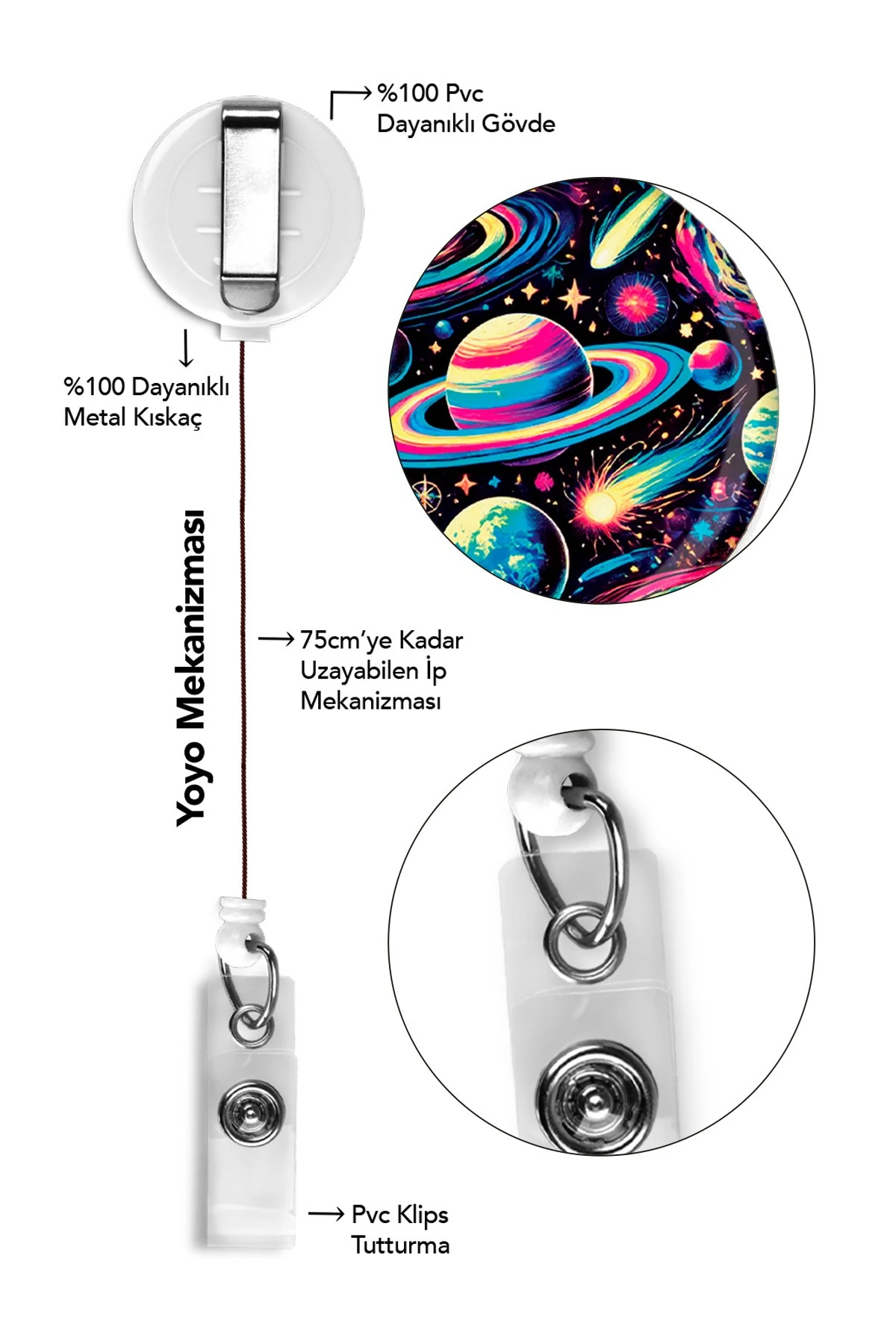 Hiper Galaksi Damla Yoyo Yaka Kartı