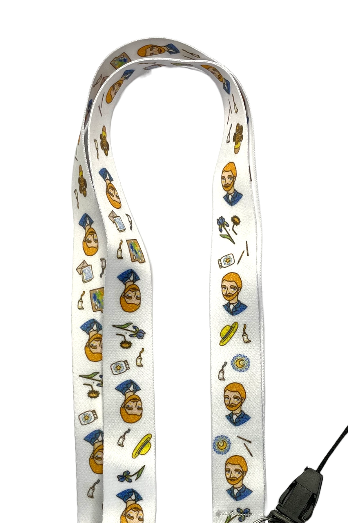 Çizim Van Gogh Boyun ipi Telefon Askısı