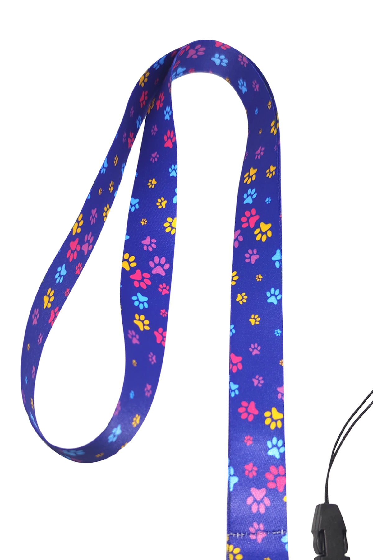 Renkli Pati Desenli Boyun İpi Ve Telefon Askısı