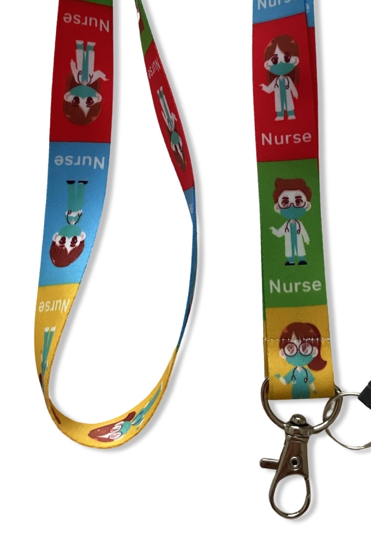 Nurse Hemşire Boyun Ipi Telefon Askısı