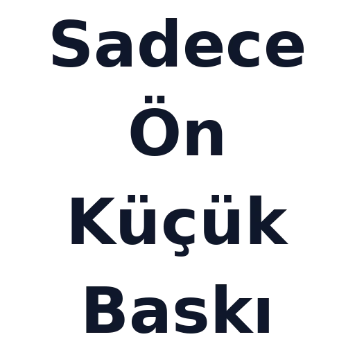 Sadece Ön Küçük Baskı thumbnail image